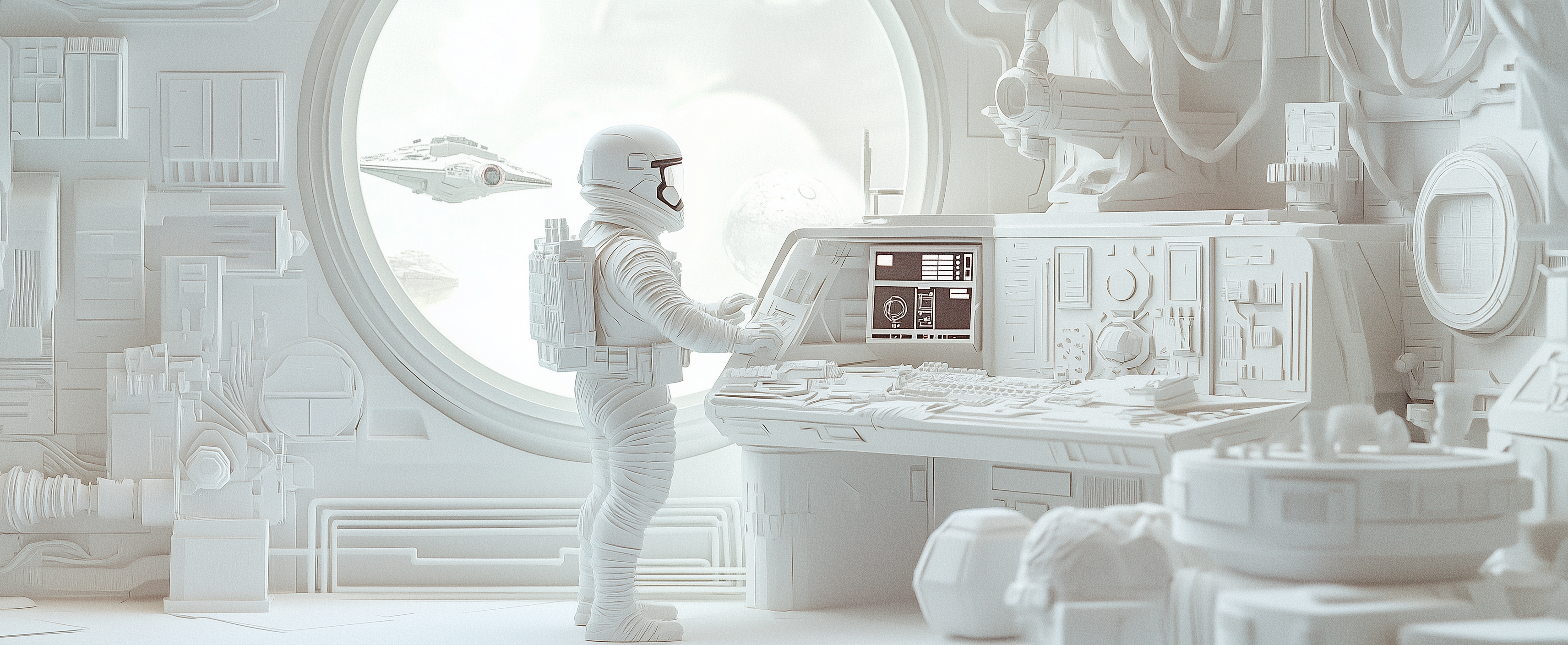 Echo Base Interior Diorama